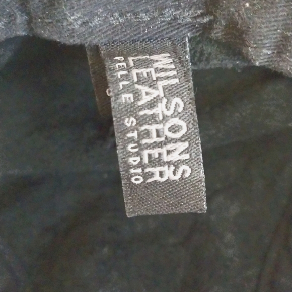 Vintage Wilsons Leather PELLE STUDIO Driver Hat Size S/M - Picture 5 of 7